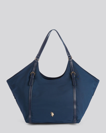 Womens Houston Large Double Handle Bag in Navy