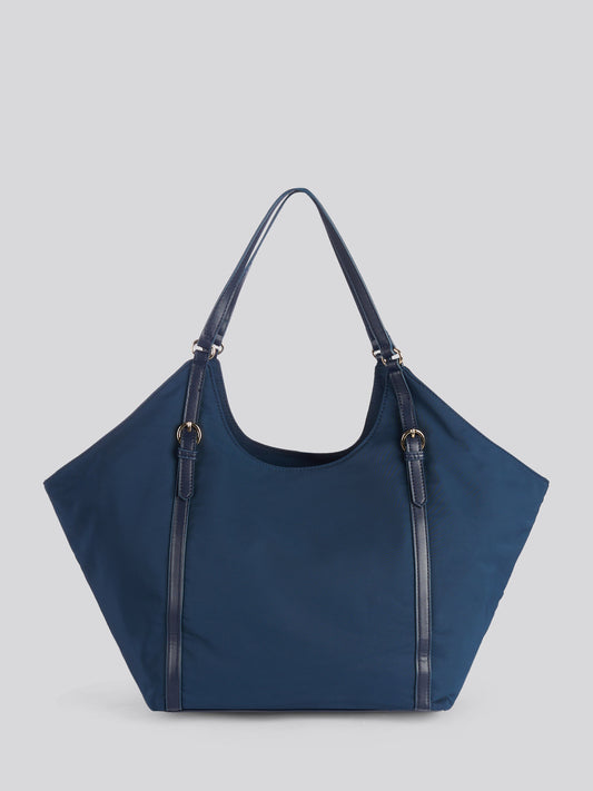 Womens Houston Large Double Handle Bag in Navy