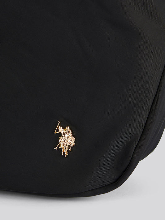 Womens Houston Hobo Bag in Black