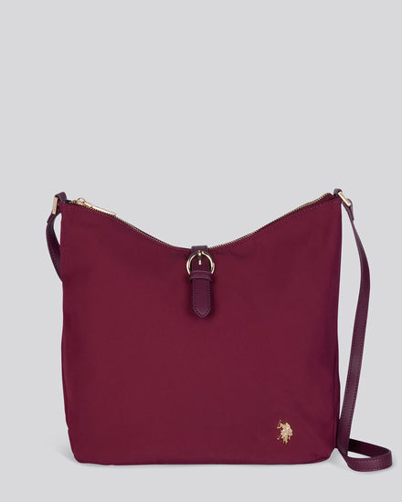 Womens Houston Hobo Bag in Wine