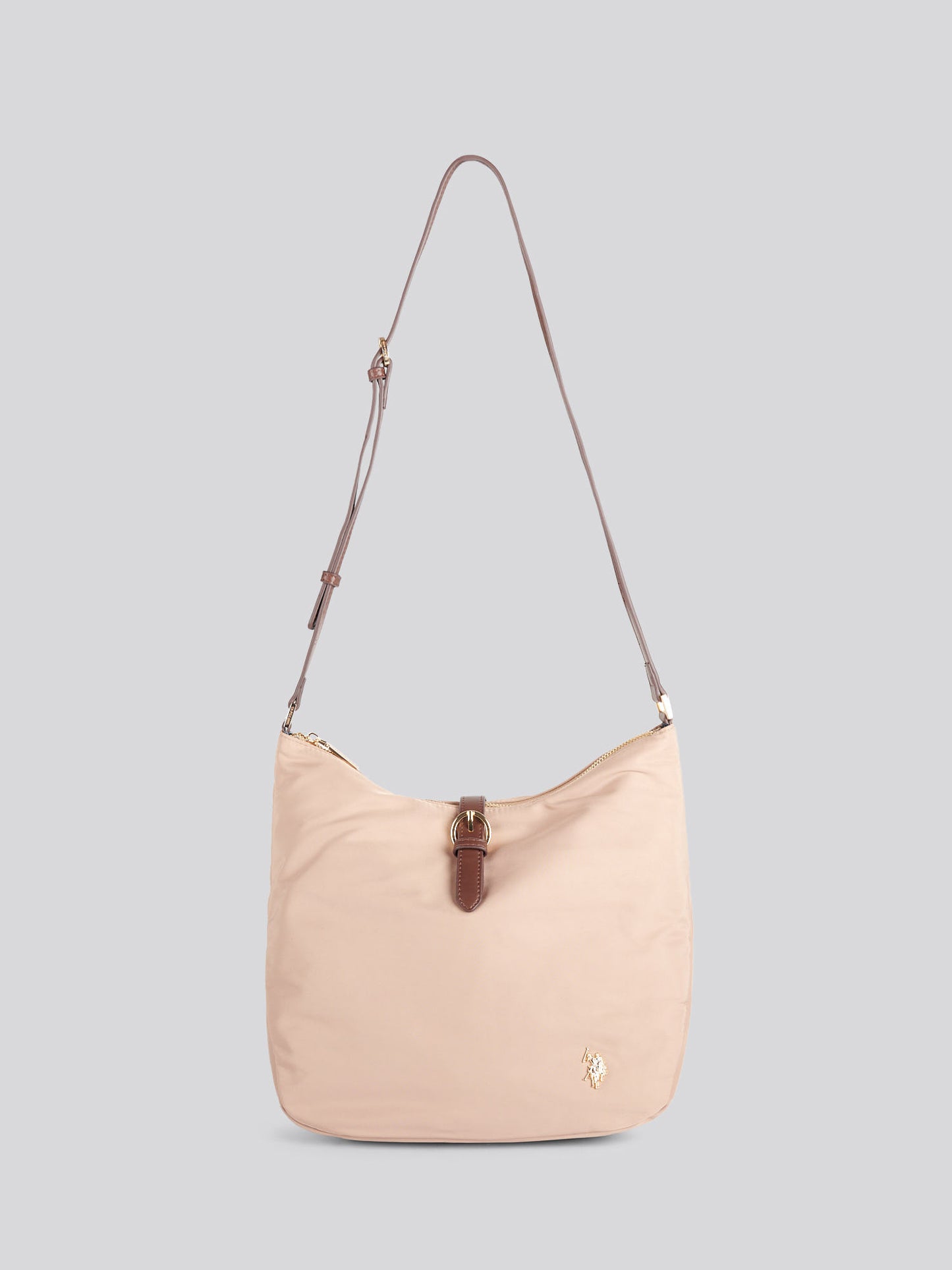 Womens Houston Hobo Bag in Warm Taupe