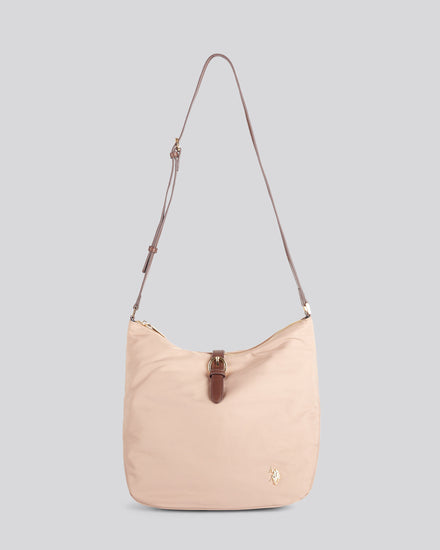 Womens Houston Hobo Bag in Warm Taupe