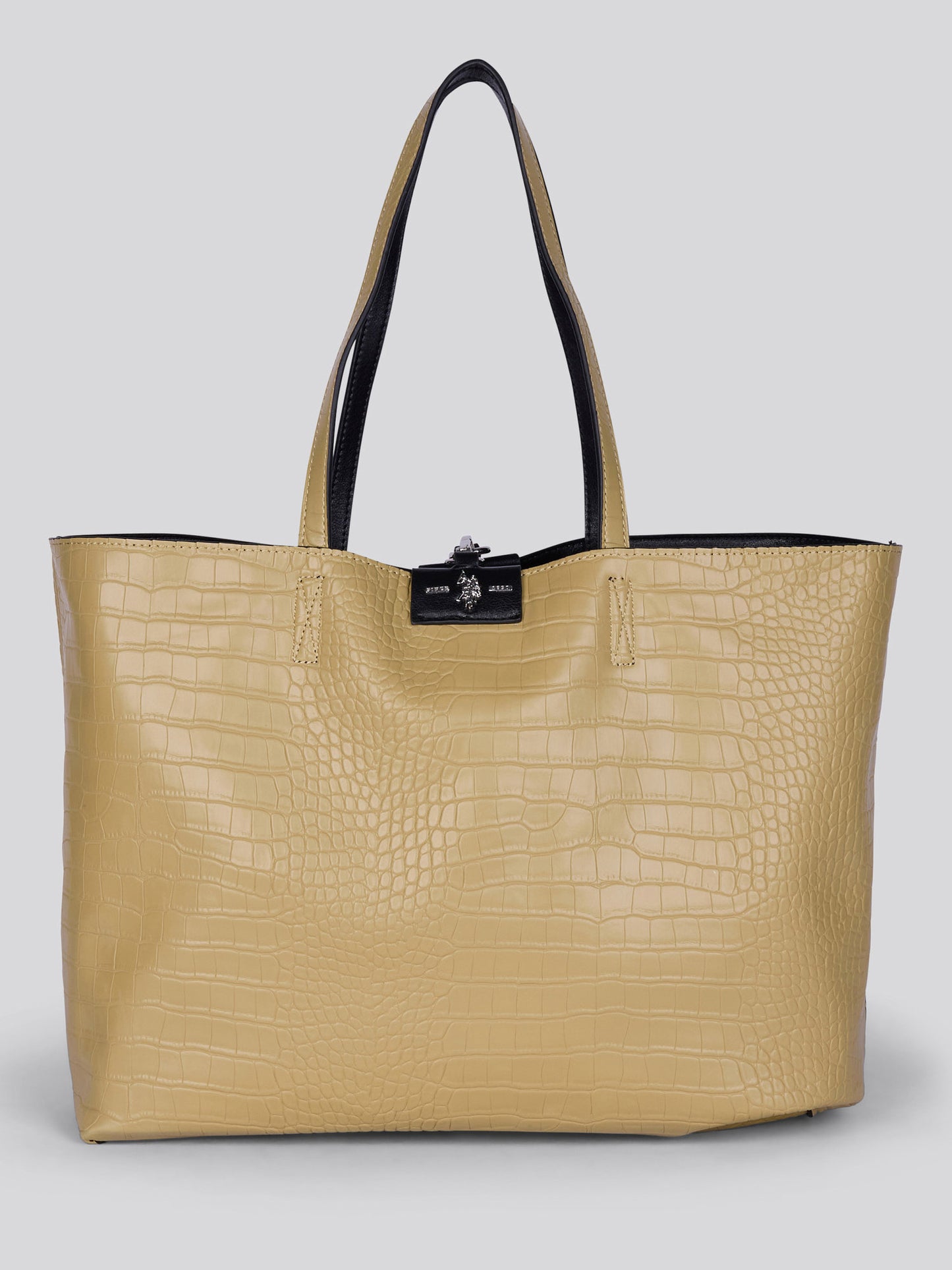 Womens Axtell Reversible Shopping Bag in Black