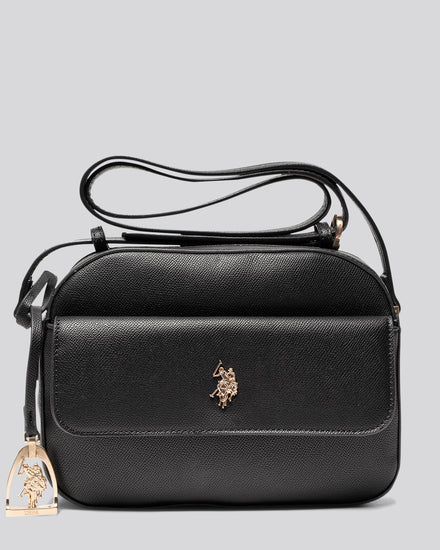 Womens Jones Crossbody Pocket Bag in Black