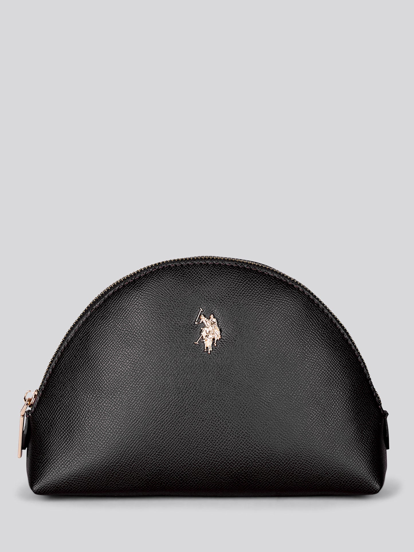 Womens Jones Round Beauty Bag in Black