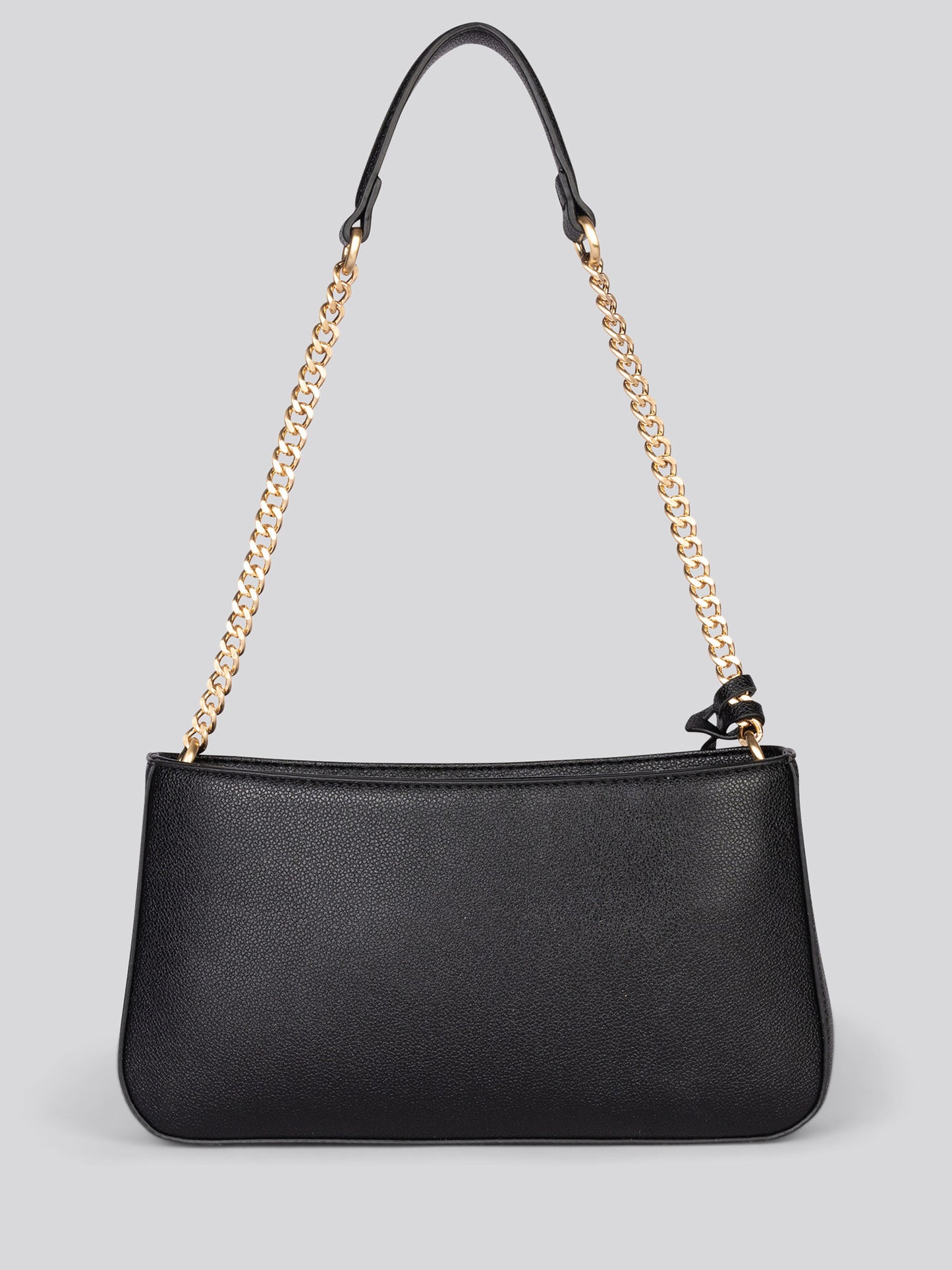 Womens Jones Small Hobo Bag w/ Chain in Black