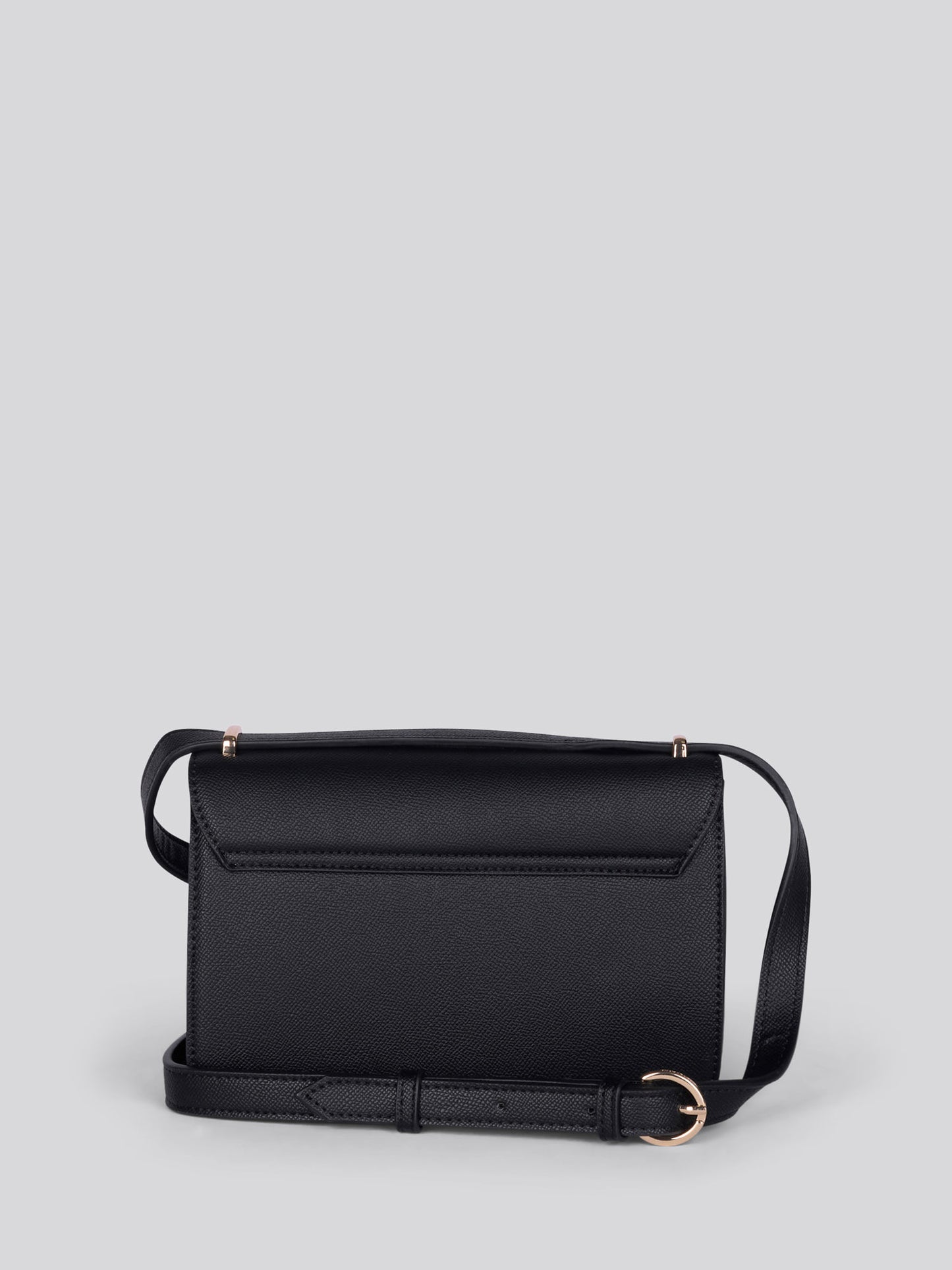 Womens Jones Small Flap Crossbody Bag in Black