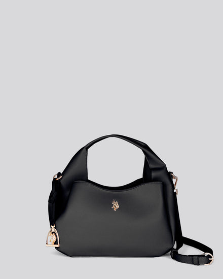 Womens Jones Small Double Handle Bag in Black