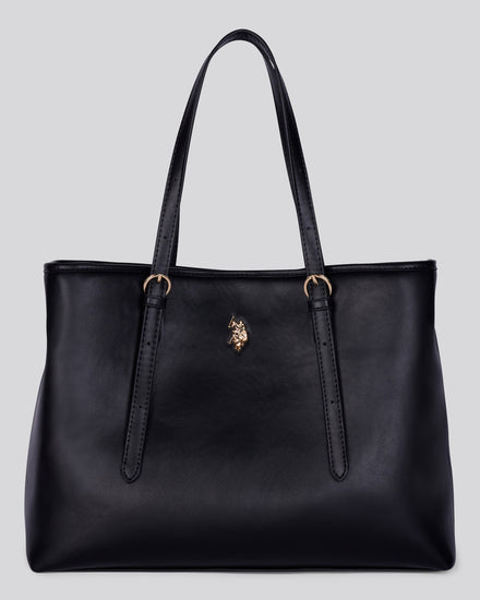 Womens Blackstone Shopping Bag in Black