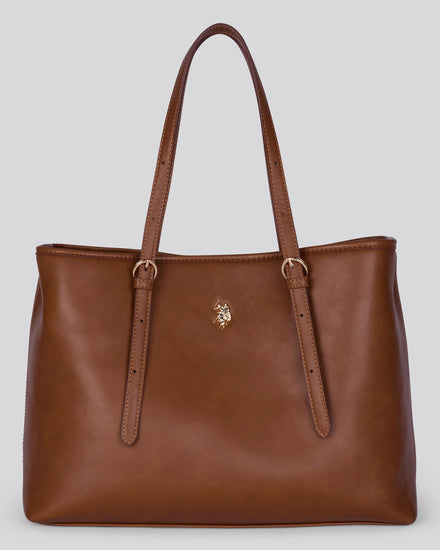Womens Blackstone Shopping Bag in Tan