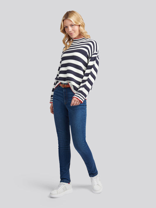 Womens Sculpture Skinny Fit in Mid Wash