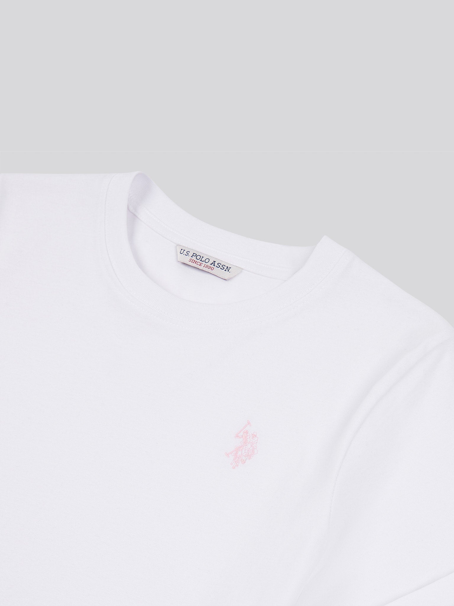 Womens Crew Neck T-Shirt in Bright White