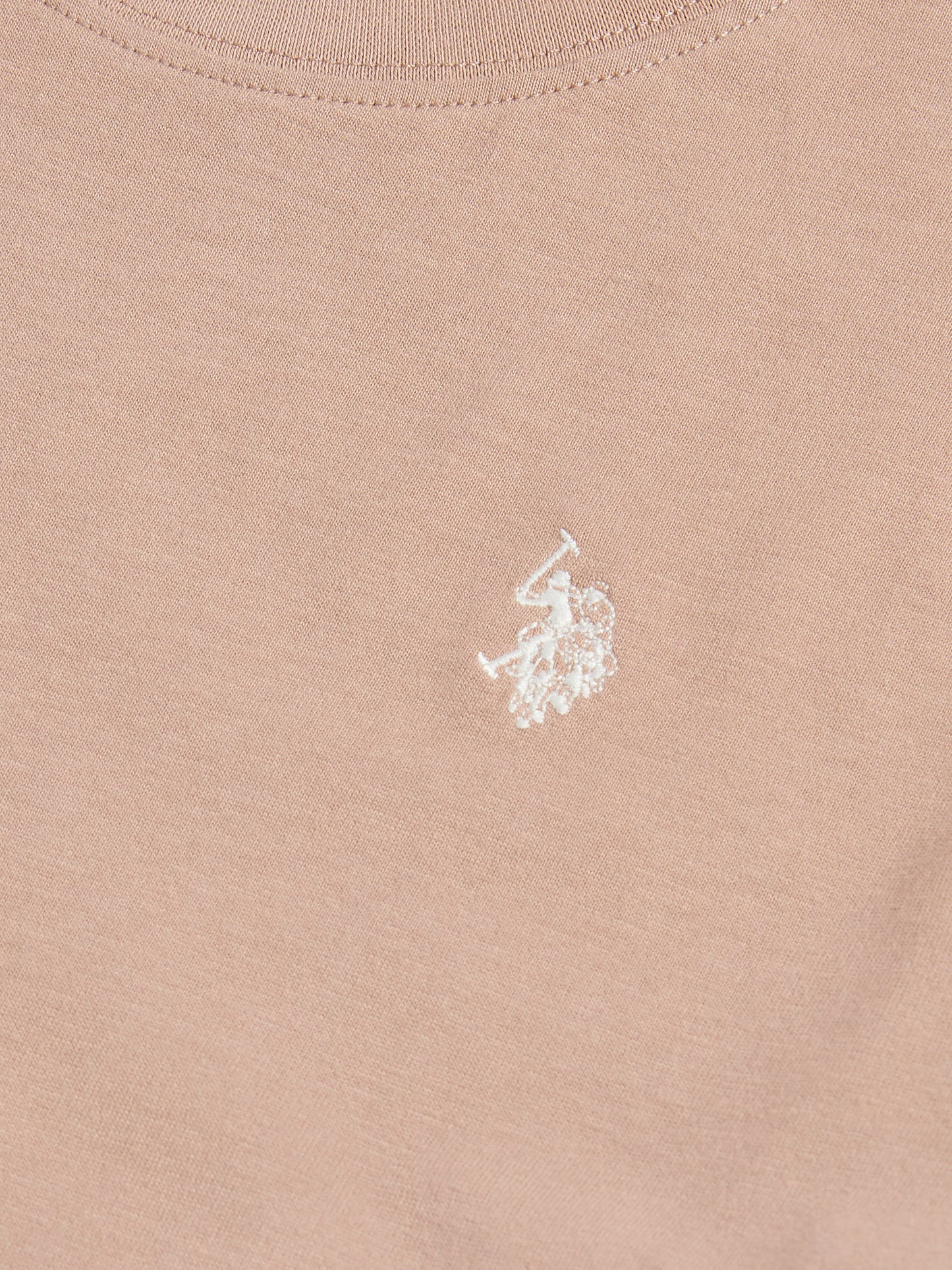 Womens Crew Neck T-Shirt in Natural