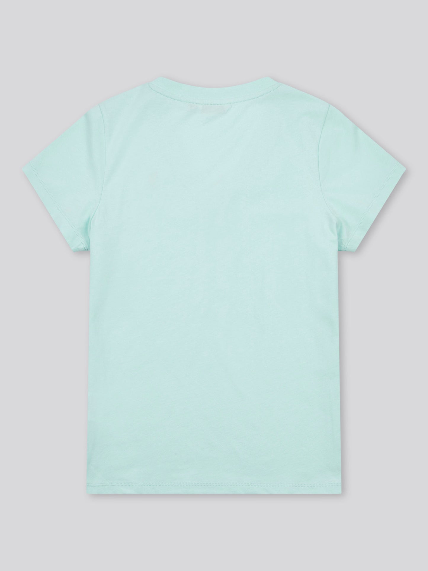Womens V-Neck T-Shirt in Blue Light