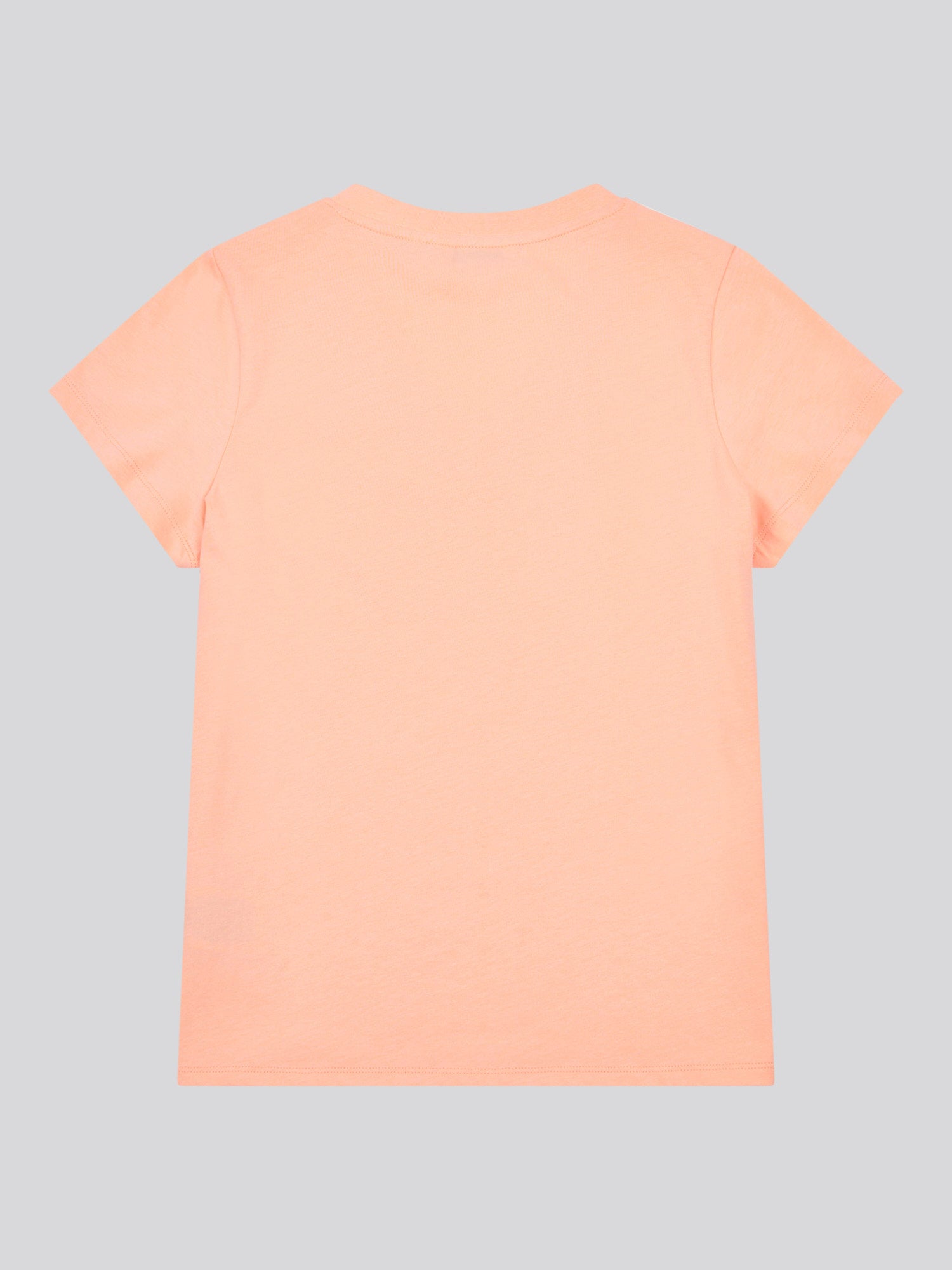 Womens V-Neck T-Shirt in Peach Nectar