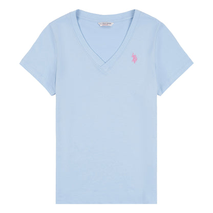 Womens V-Neck T-Shirt in Windsurfer