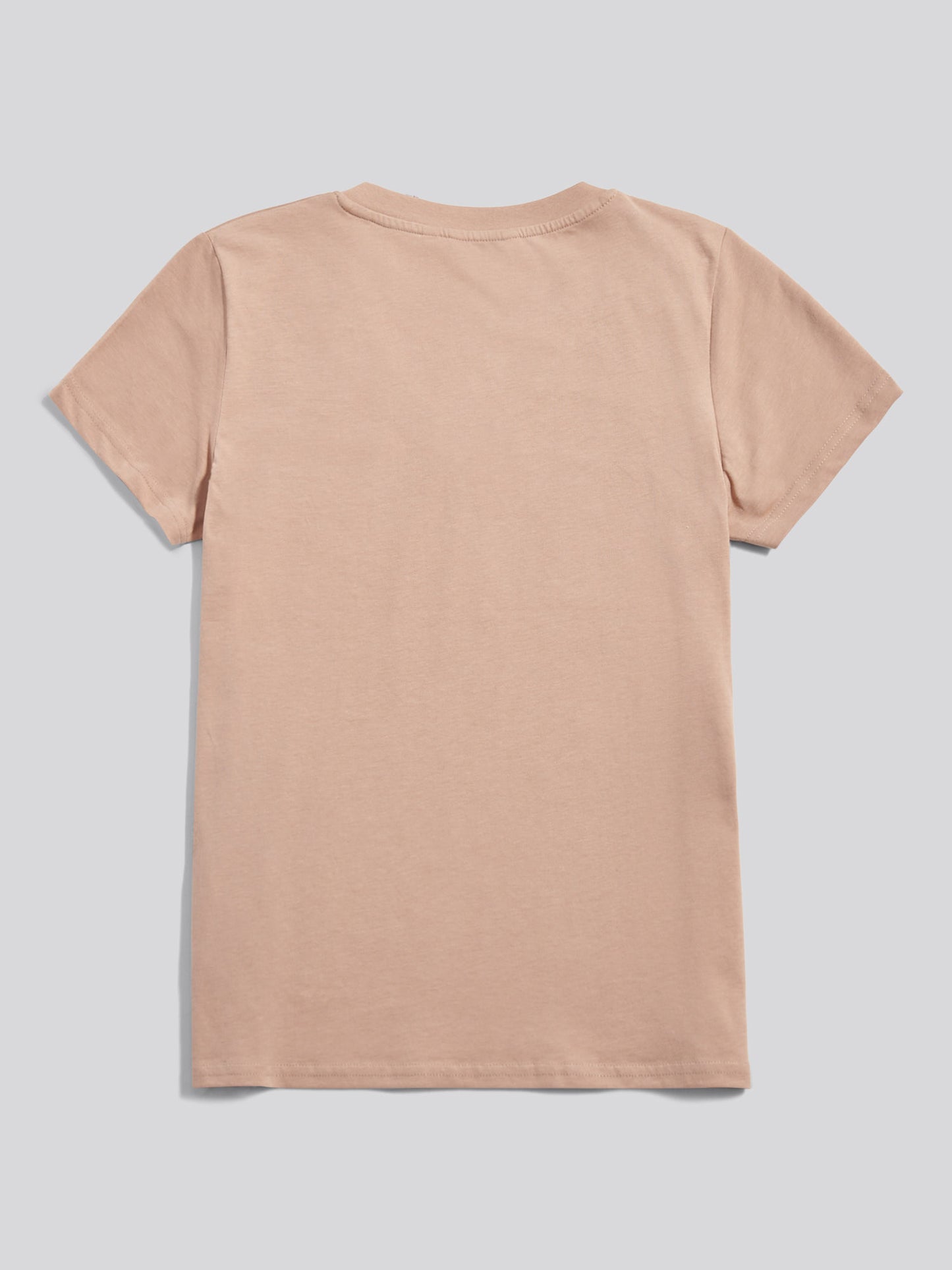 Womens V-Neck T-Shirt in Natural