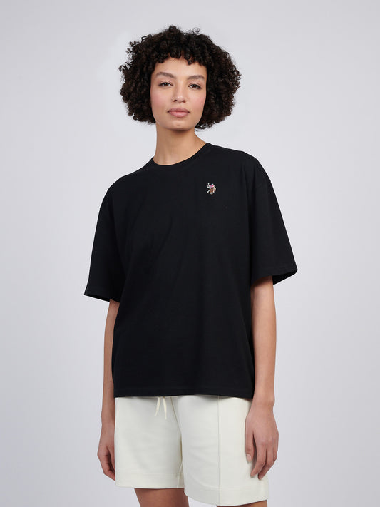 Womens Loose T-Shirt in Black