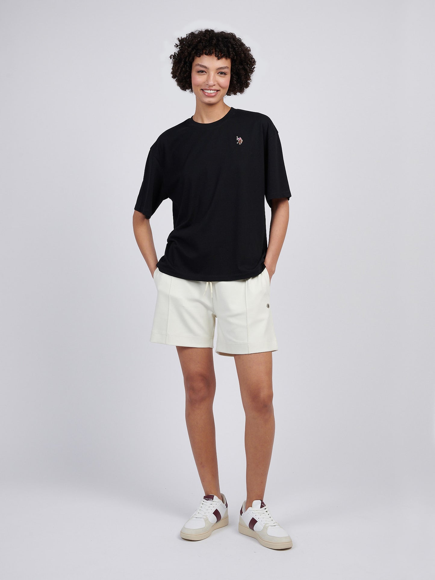 Womens Loose T-Shirt in Black
