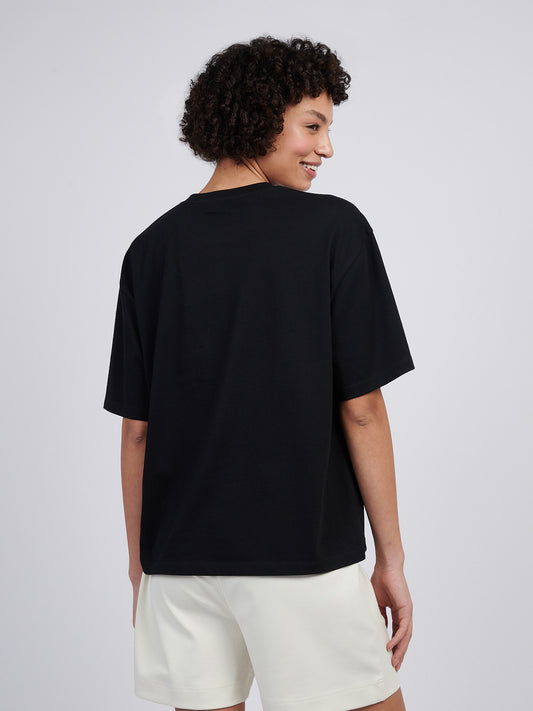 Womens Loose T-Shirt in Black