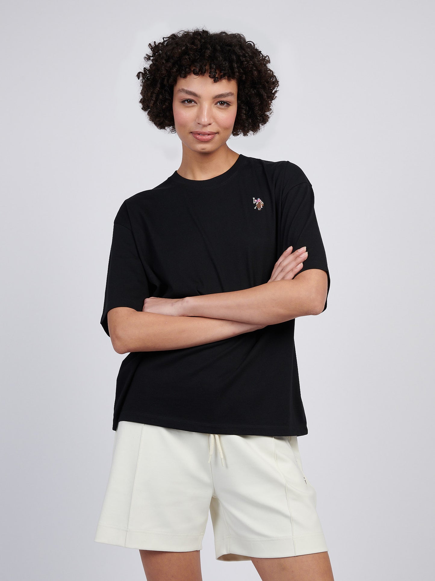 Womens Loose T-Shirt in Black