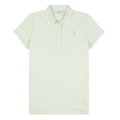 Womens Regular Fit Pique Polo Shirt in Ambrosia