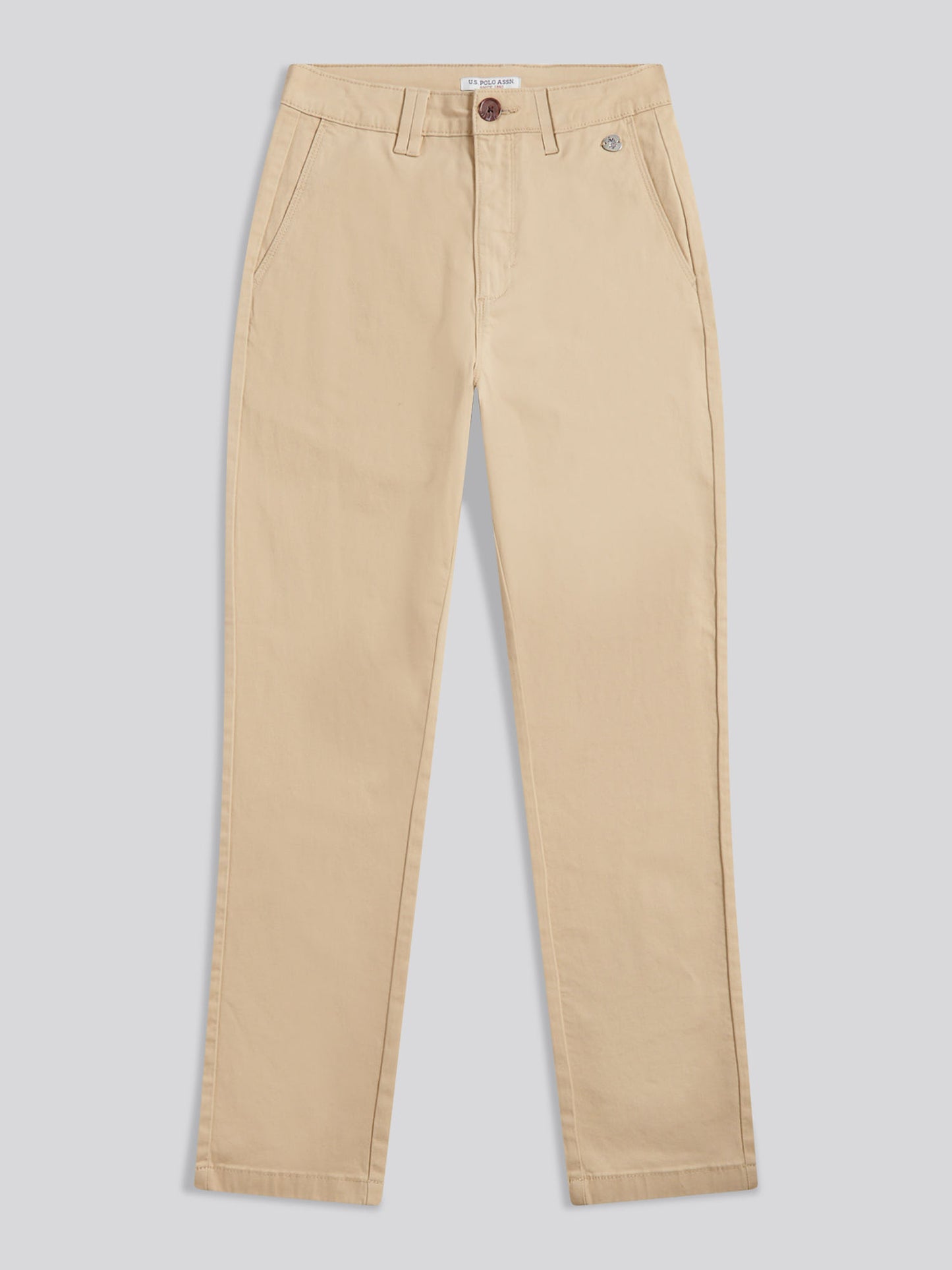Womens Chino Trousers Iris Cream