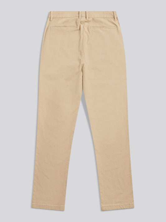 Womens Chino Trousers in Iris Cream