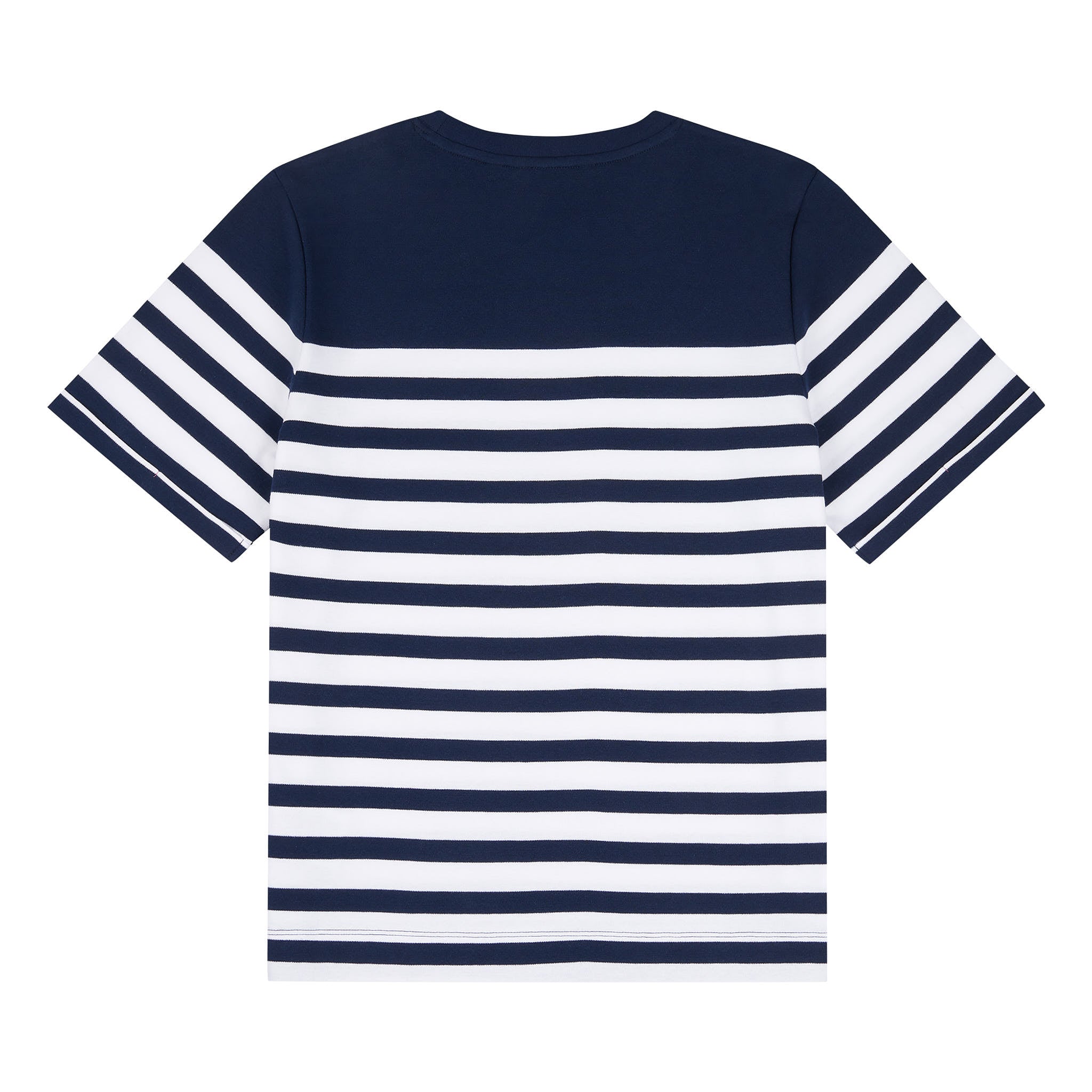 Womens Regular Fit Stripe T-Shirt in Navy Iris