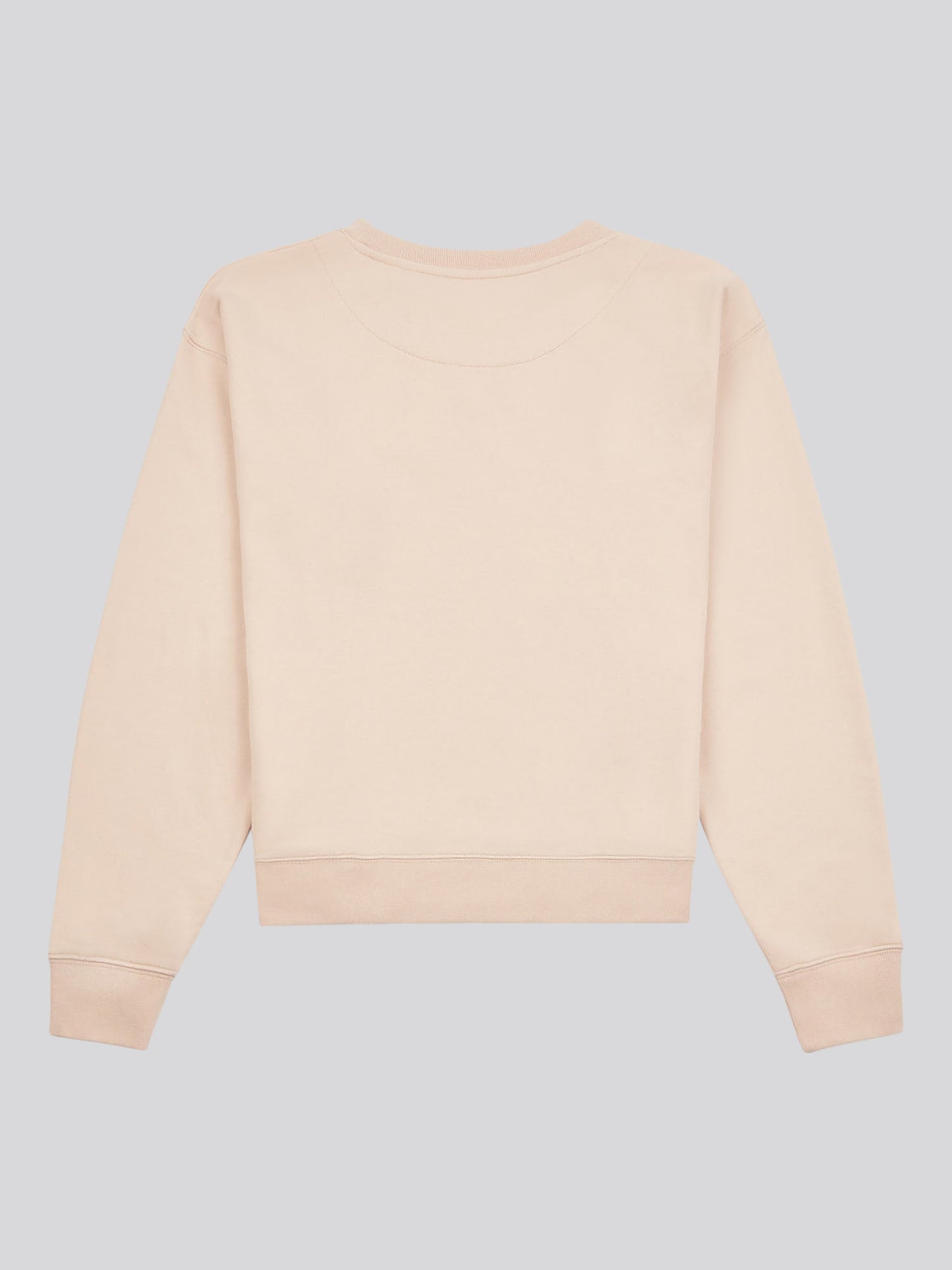 Womens Double Horsemen Crew Sweatshirt in Smoke Gray
