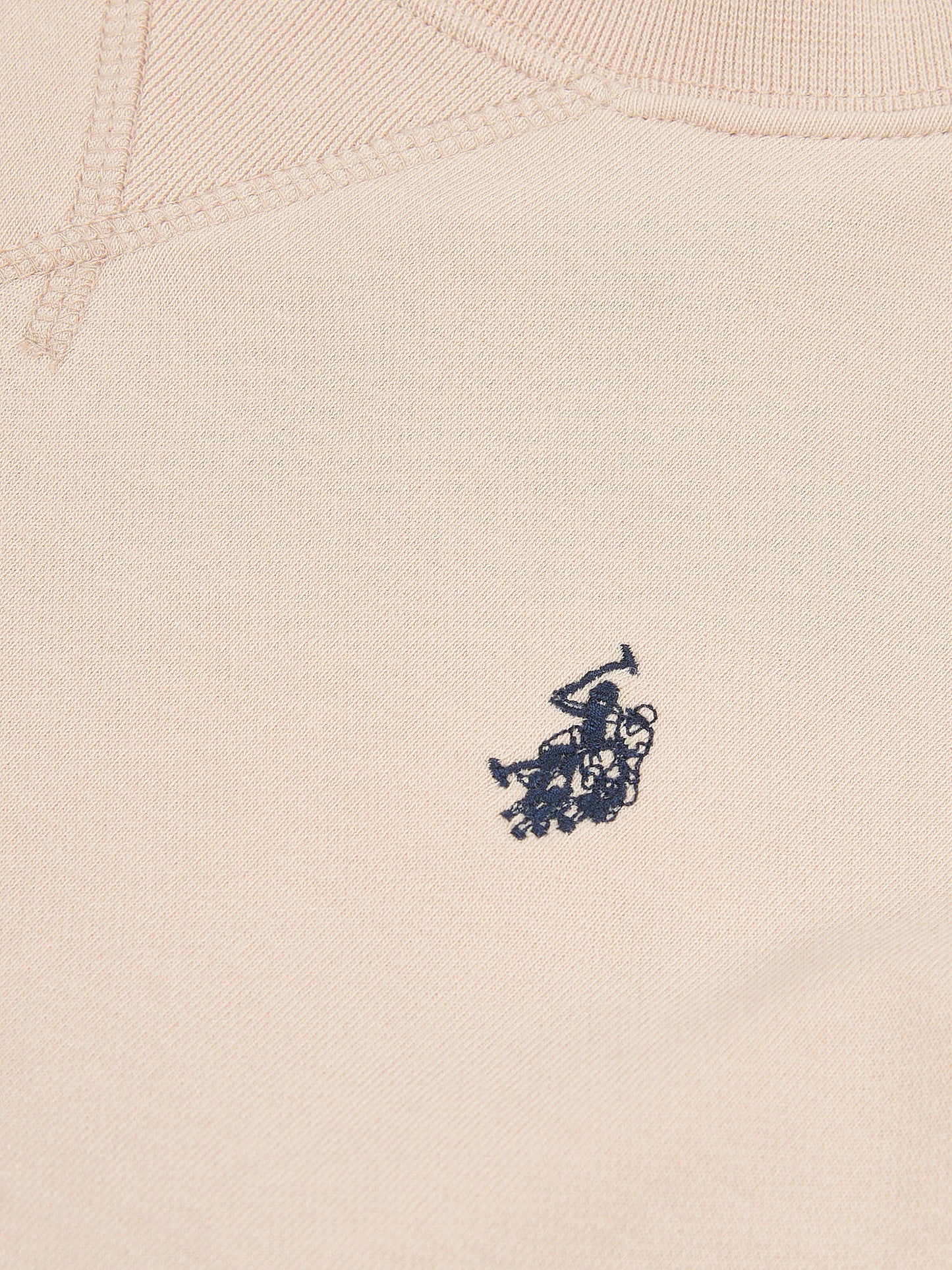 Womens Double Horsemen Crew Sweatshirt in Smoke Gray