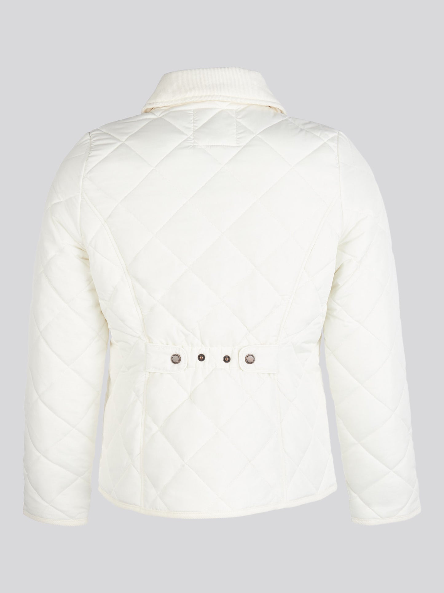Womens Quilted Country Jacket in Marshmallow