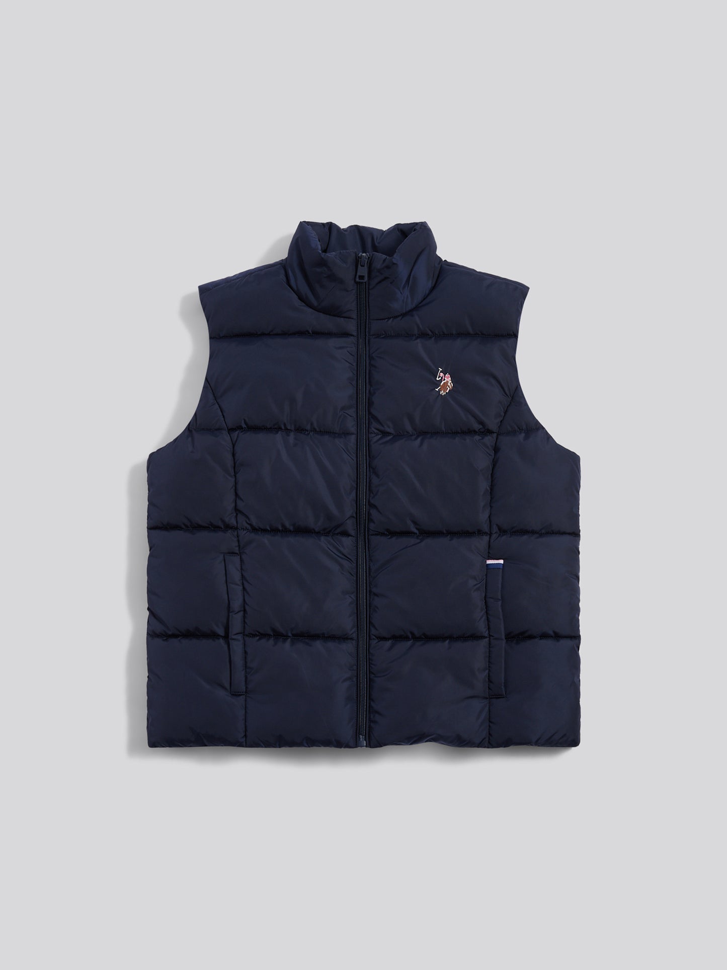Womens Lightweight Puffer Gilet Navy Iris